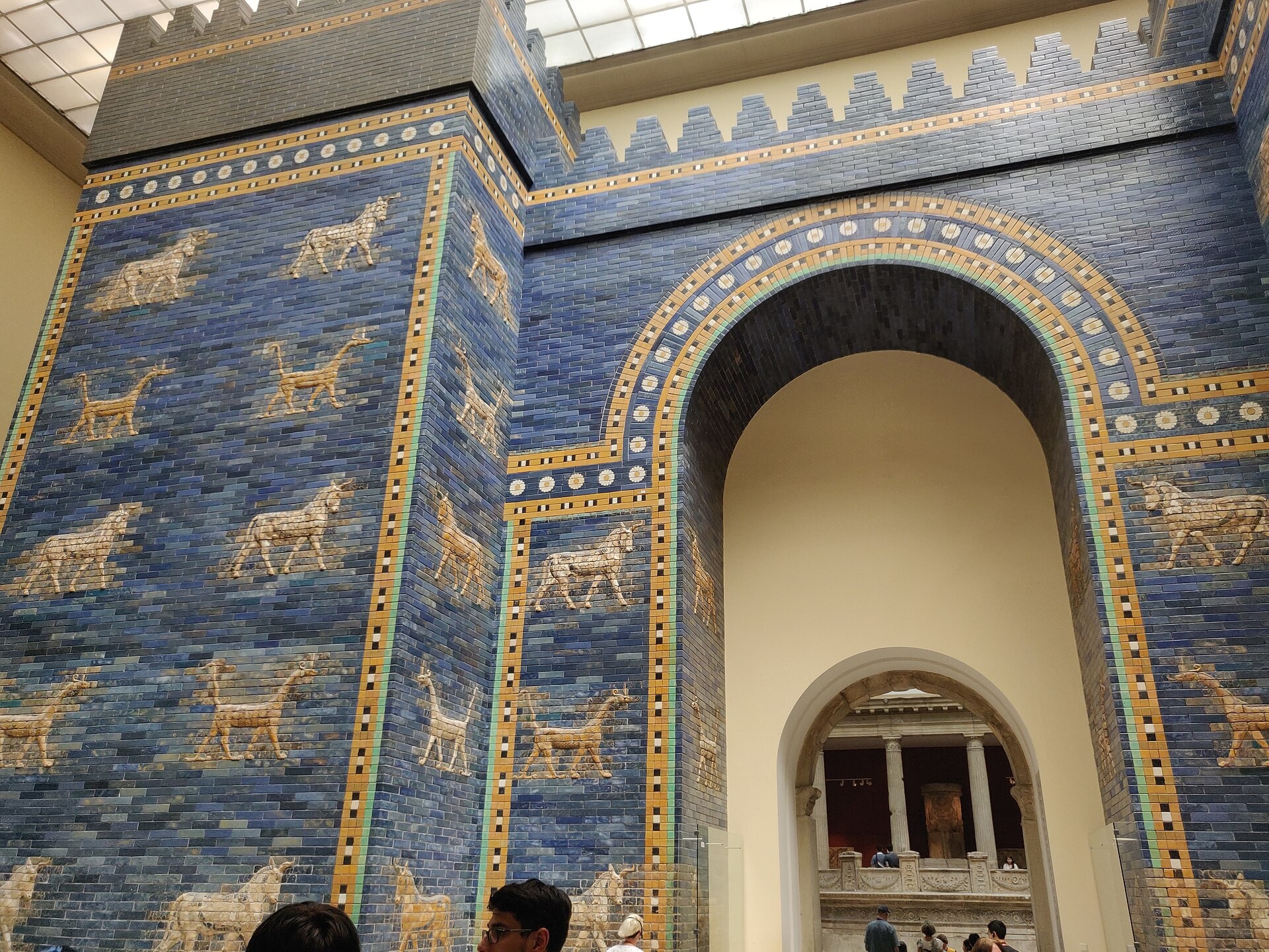 Berlin Pergamon Müzesi'ndeki İştar Kapısı