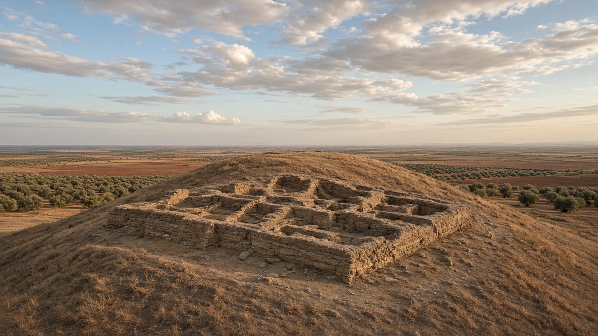 Ebla Tabletleri: Suriye’de Bulunan 4.300 Yıllık Saray Arşivi 1 Ebla Tabletleri’nin bulunduğu Tell Mardikh höyüğünde kazılmış kerpiç saray duvarları, temsili görsel