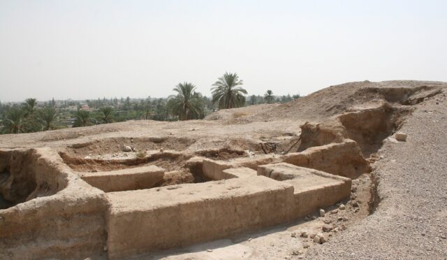 Eriha höyüğü Tell es-Sultan'ın genel görünümü