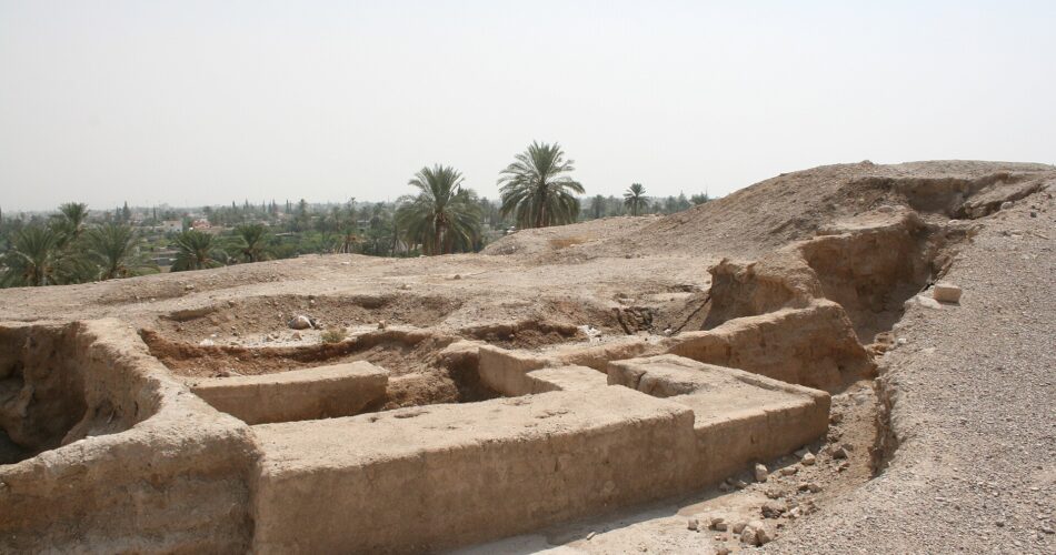 Eriha höyüğü Tell es-Sultan'ın genel görünümü