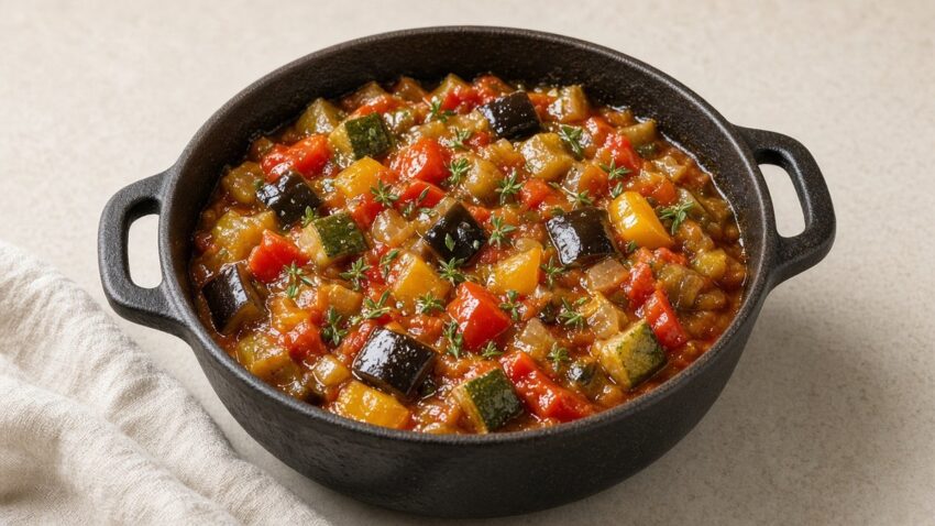 Ratatouille Tarifi: Provence Usulü Zeytinyağlı Sebze Yemeği